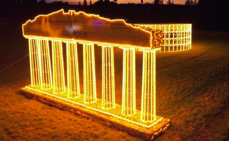 Světelný park Evropa