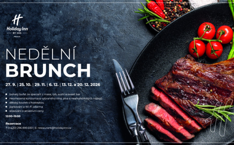 Nedělní zvěřinový brunch s neomezenou konzumací