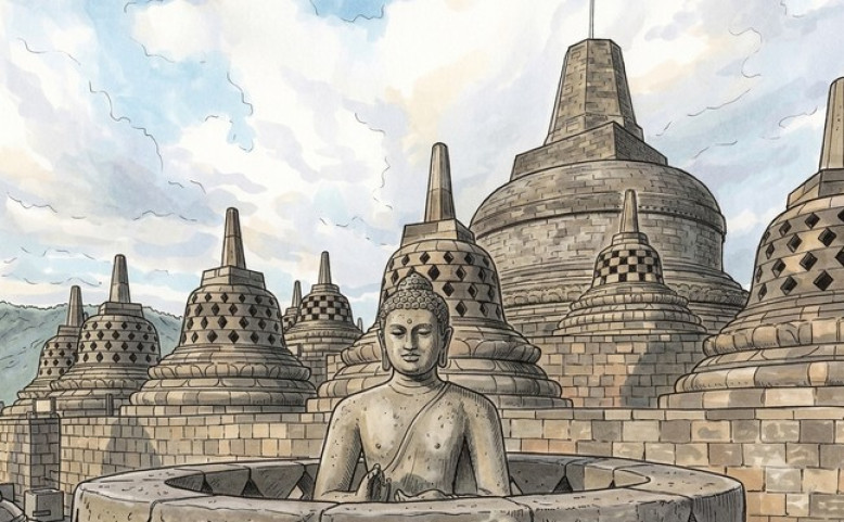 Buddhistická architektura: Stúpy, kláštery a pagody