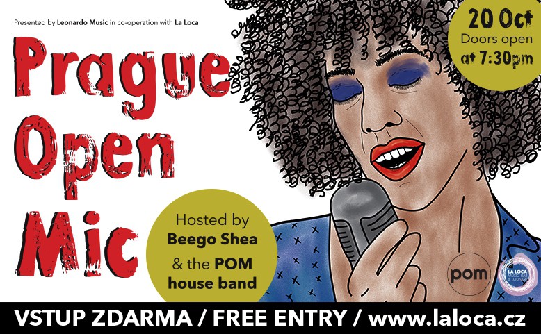 Prague Open Mic hosted by Beego Shea
