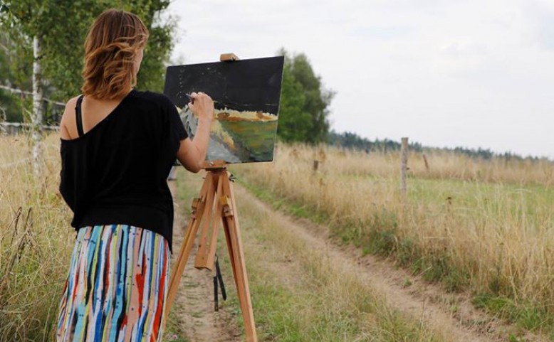 Tradiční malířský plenér