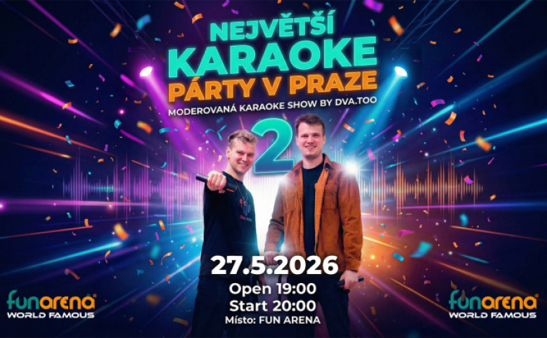 NEJVĚTŠÍ KARAOKE PÁRTY V PRAZE #2! - By DVA.TOO!
