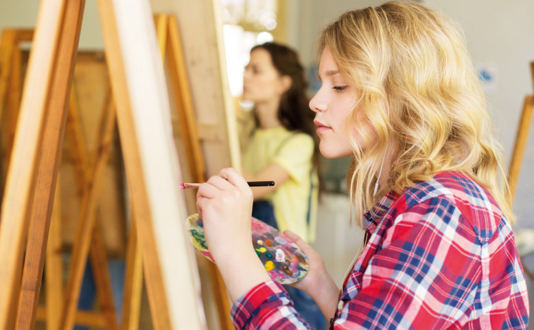Zápis do výtvarných kurzů ateliéru Malování a kreslení