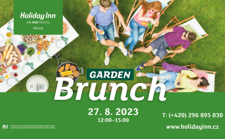 All you can eat brunch s grilováním na zahradě