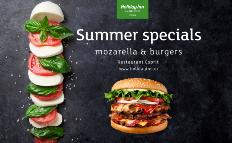 Summer Specials: Mozzarella & Burgers