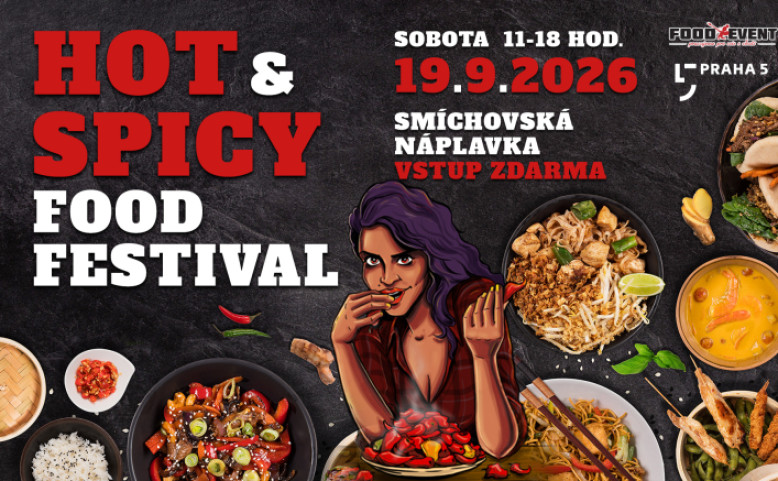 HOT and SPICY food festival na Smíchovské náplavce
