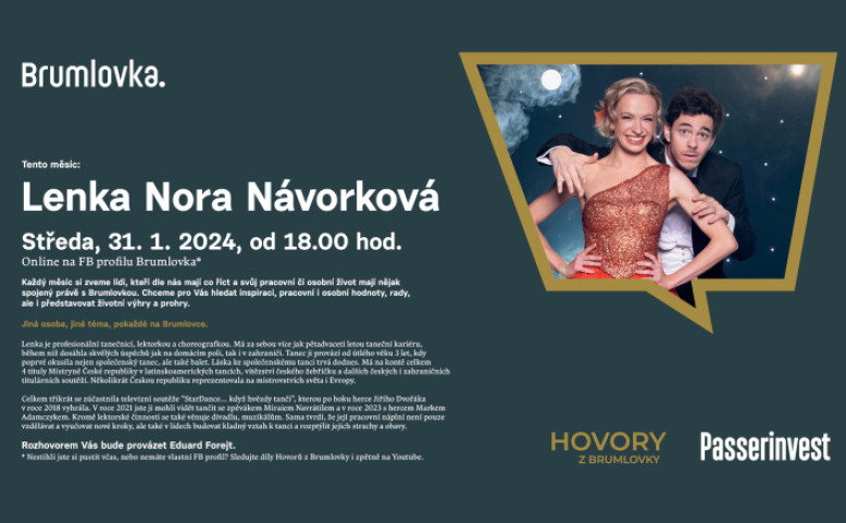 Hovory z Brumlovky: Lenka Nora Návorková