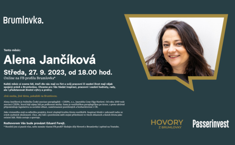 Hovory z Brumlovky: Alena Jančíková