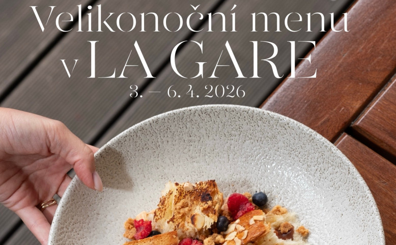 VELIKONOČNÍ MENU V LA GARE