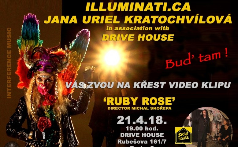 Křest videoklipu "Ruby Rose" Jany Uriel Kratochvílové