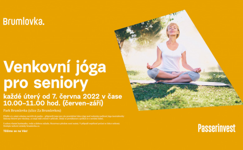 Venkovní jóga pro seniory