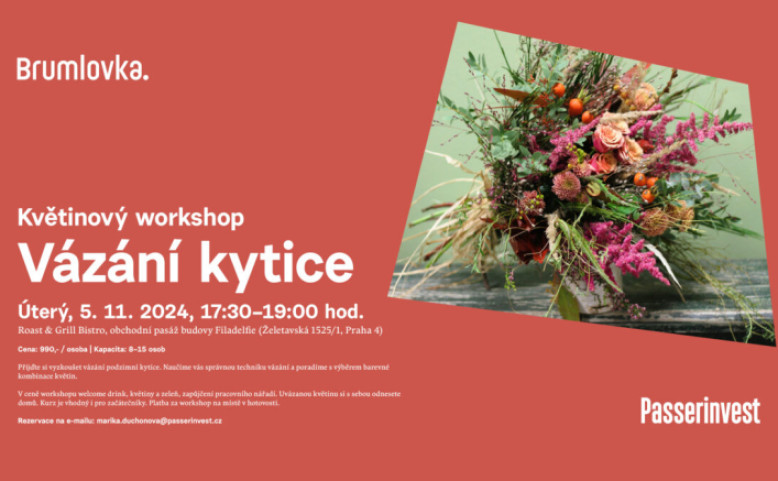 Květinový workshop: Vázání kytice