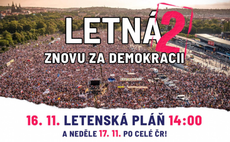 LETNÁ 2 - znovu za demokracii!