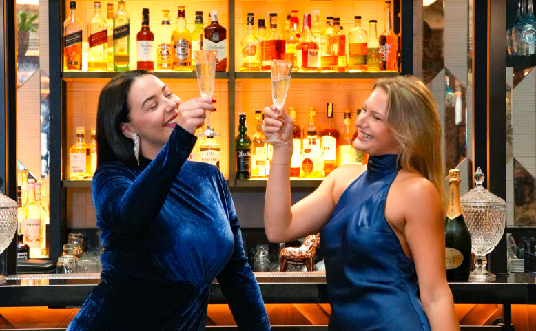 Silvestrovská párty v pražském hotelu Marriott