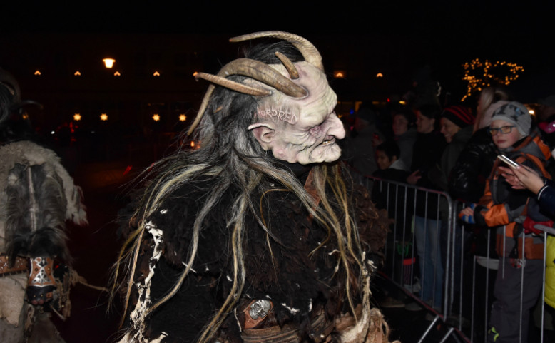 Průvod Krampus čertů