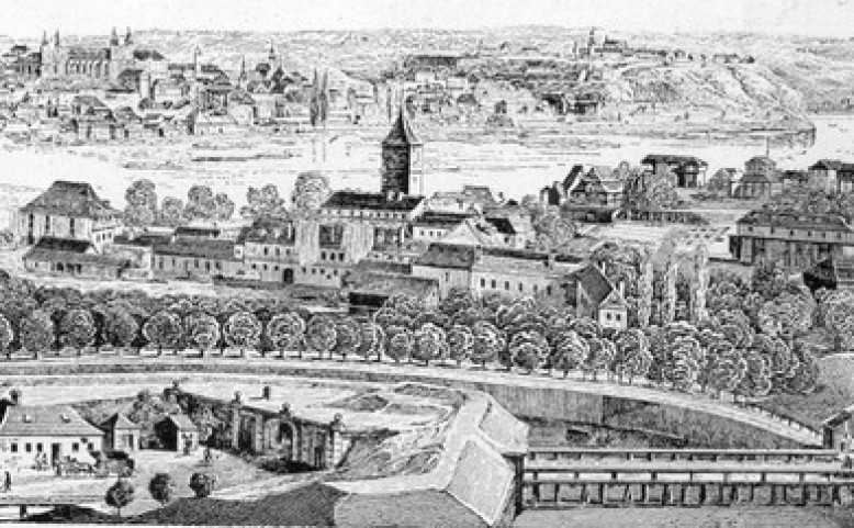 Gotická brána sv. Valentina na Starém Městě