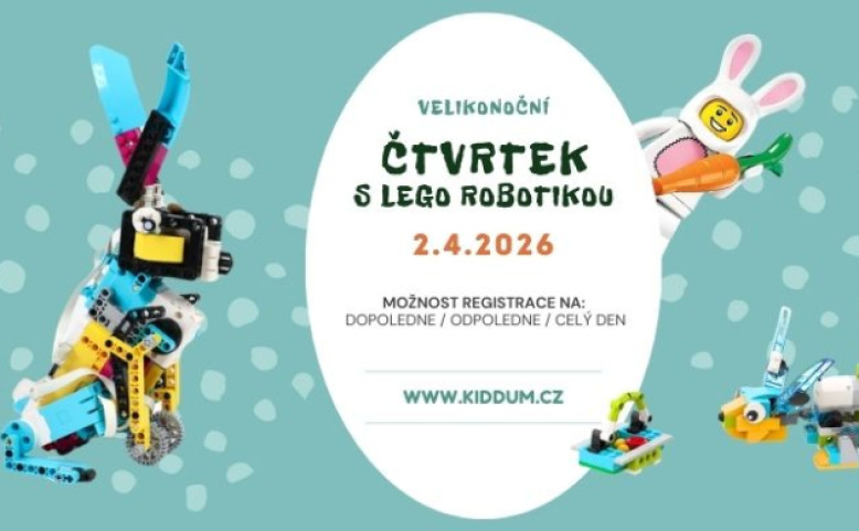 Workshop - Velikonoční čtvrtek s LEGO robotikou (6+)