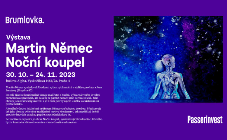 Výstava Martin Němec - Noční koupel