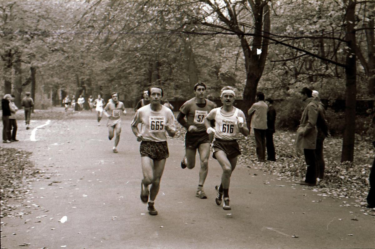 Pražský maraton ve Stromovce