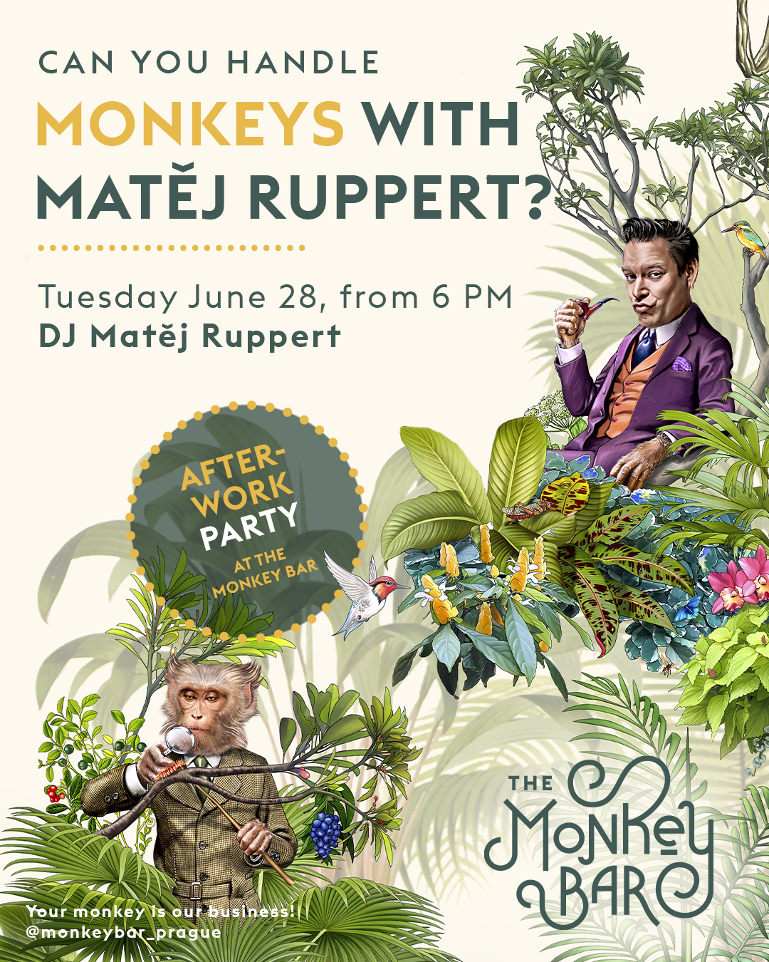 Matěj Ruppert @ Monkey Bar Prague