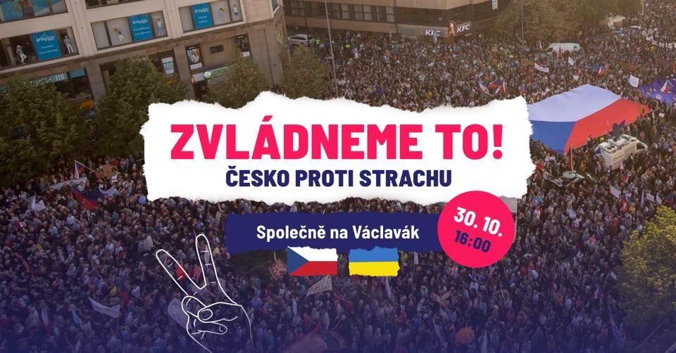 Česko proti strachu: Společně na Václavák