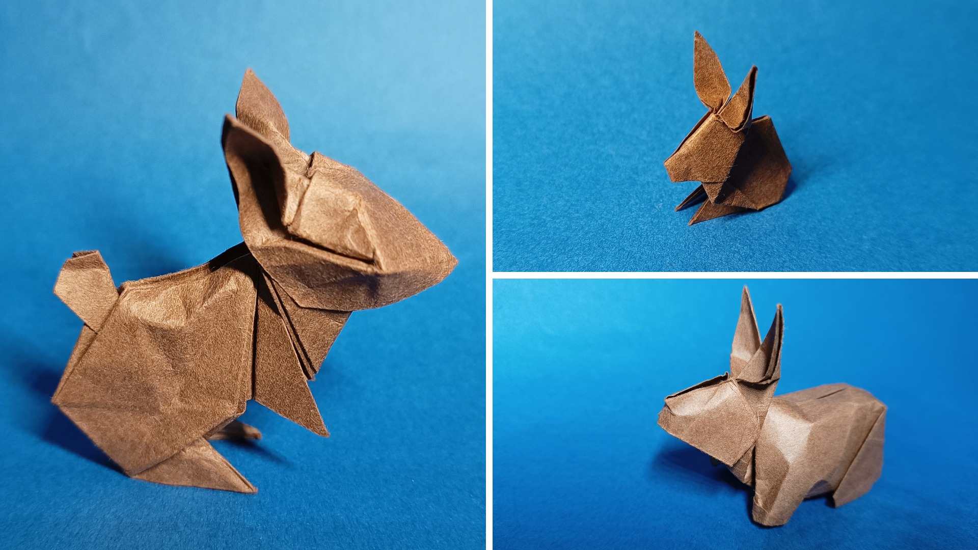 Origami zajíci