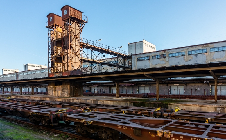 Nákladové nádraží Žižkov - prohlídka