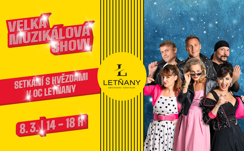 Velká muzikálová show v OC Letňany