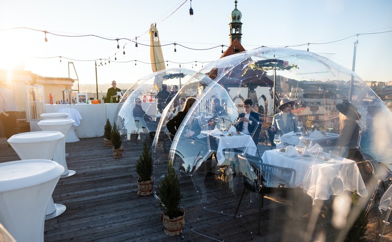 Vánoční menu ve Sky Baru