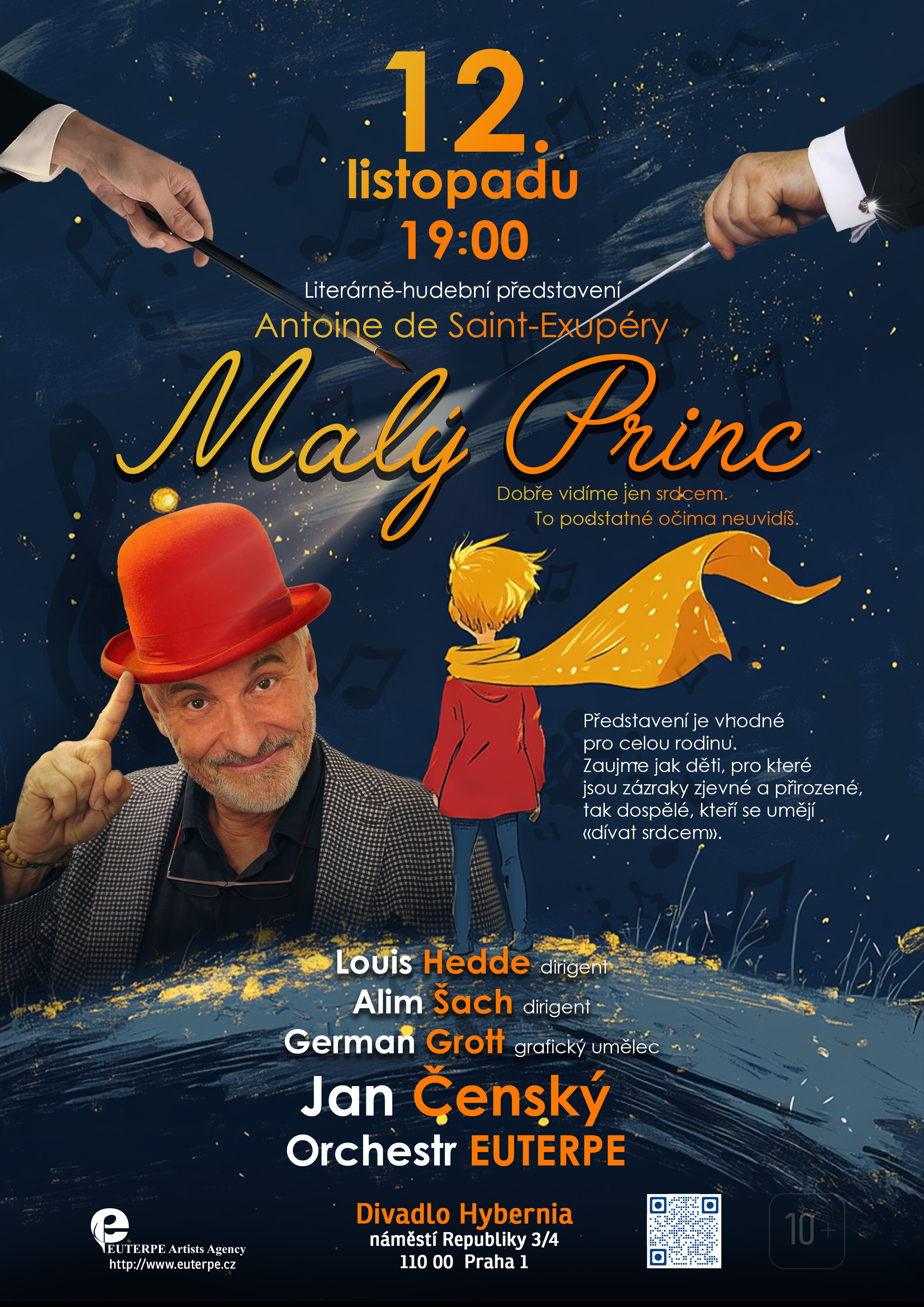 Malý princ | Literárně-hudební představení