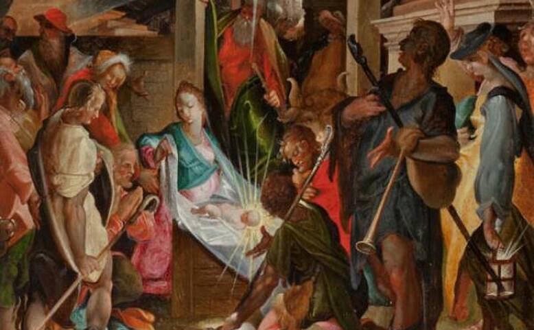 Vánoční motivy v dílech starých mistrů