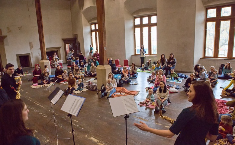 Filharmoniště: Saxofonový Silvestr - pro děti do 3 let