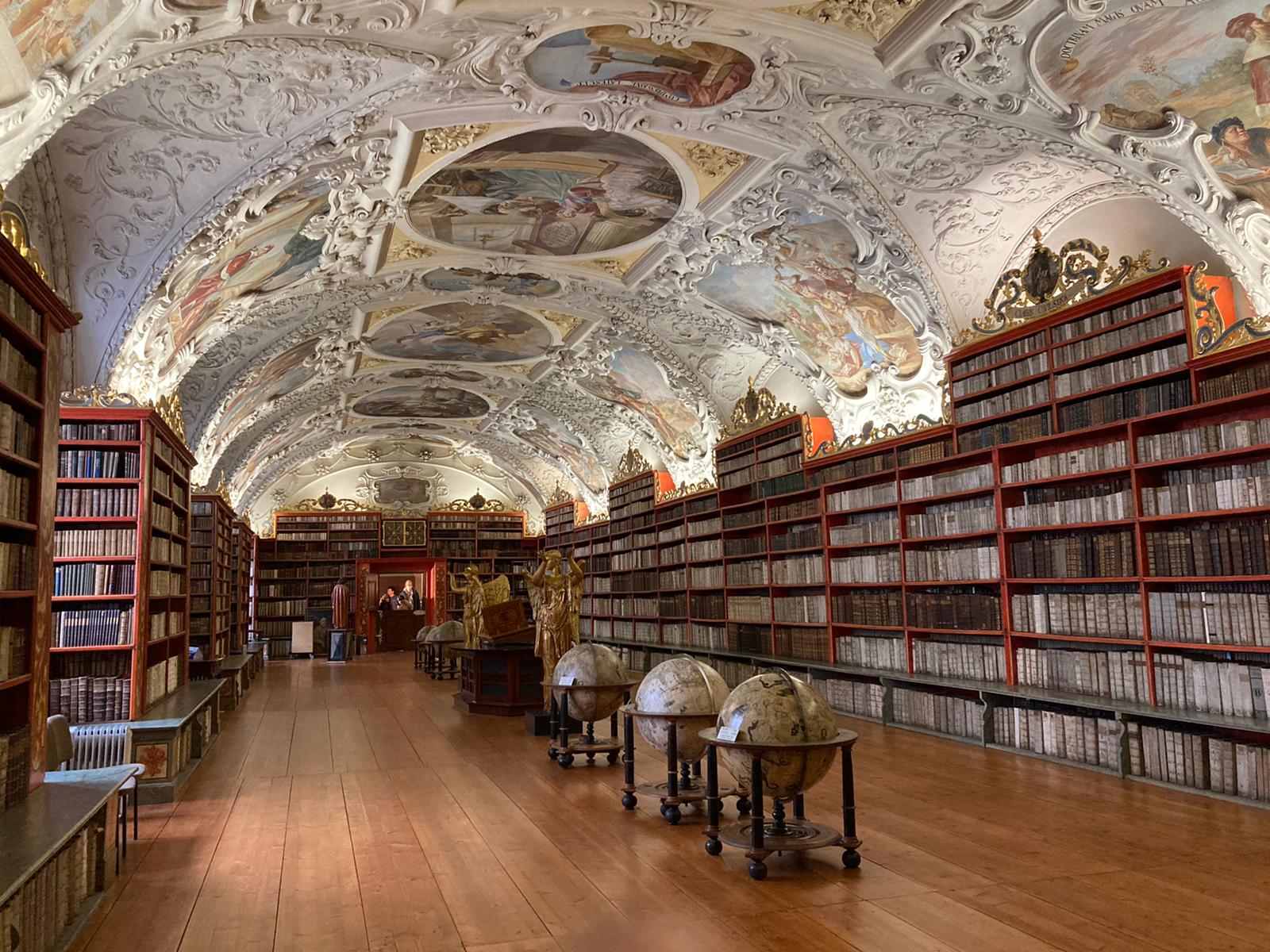 Prohlídka sálů Strahovské knihovny