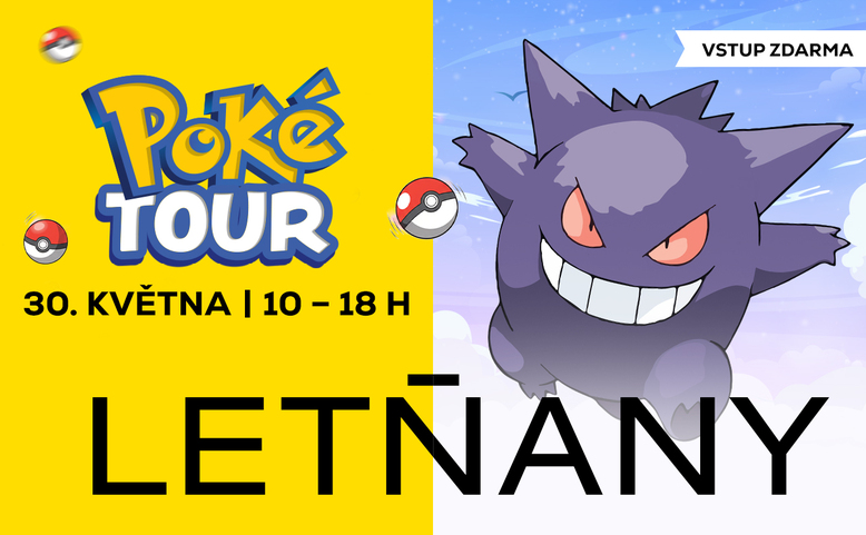 POKÉTOUR v OC Letňany: Den dětí plný Pokémonů