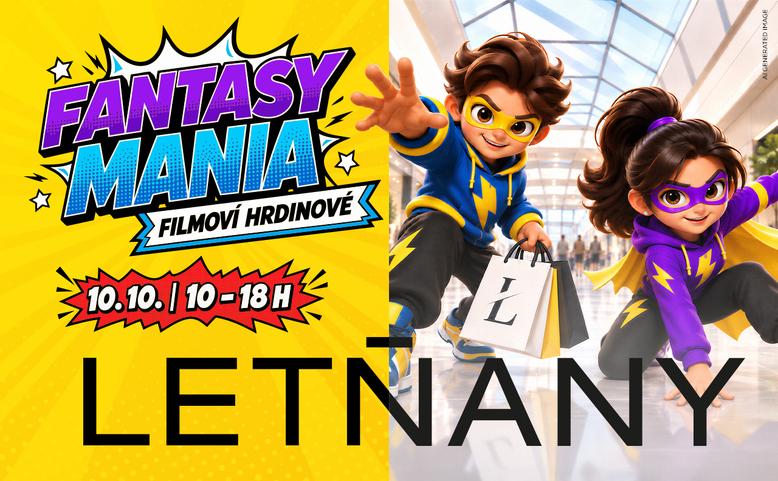 Fantasy Mania: Filmoví hrdinové v OC Letňany