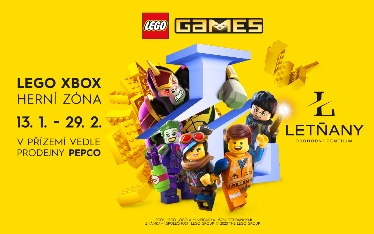 Lego Xbox herní zóna