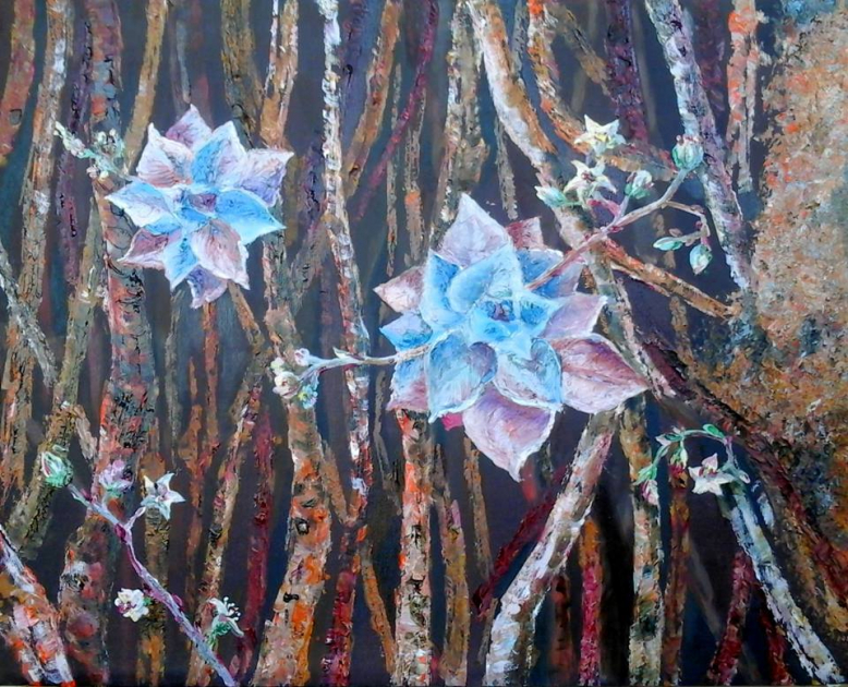 Workshop Strukturální Malba - Malba Špachtlí