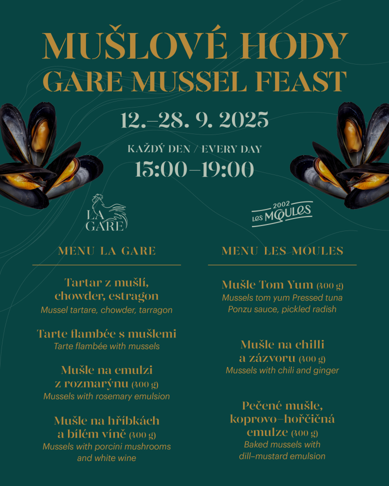 Mušlové hody v La Gare