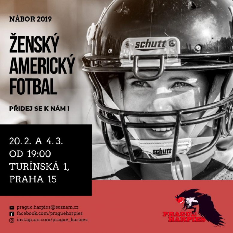 Prague Harpies - náborový trénink 2019