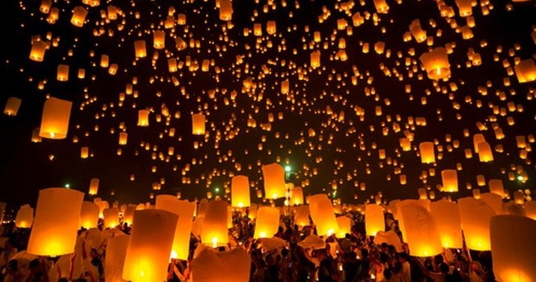 Lampionový knoflíkový špacír & výroba lampionů