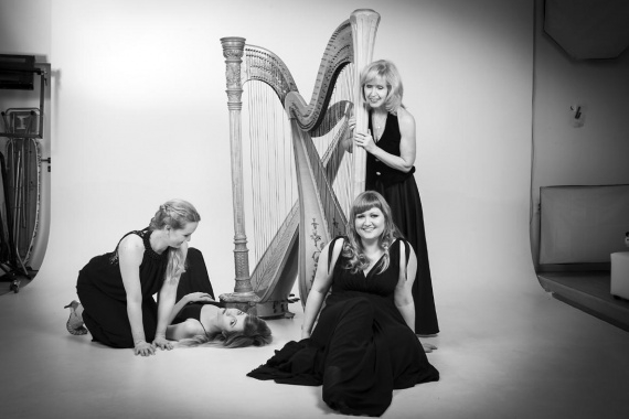 Vánoční koncert Prah-a-harP kvarteta