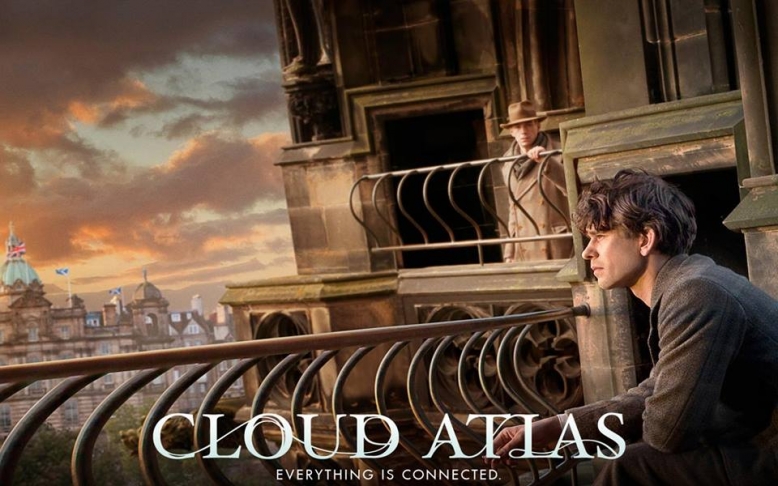 Atlas mraků na střeše Veletržáku z 35mm kopie