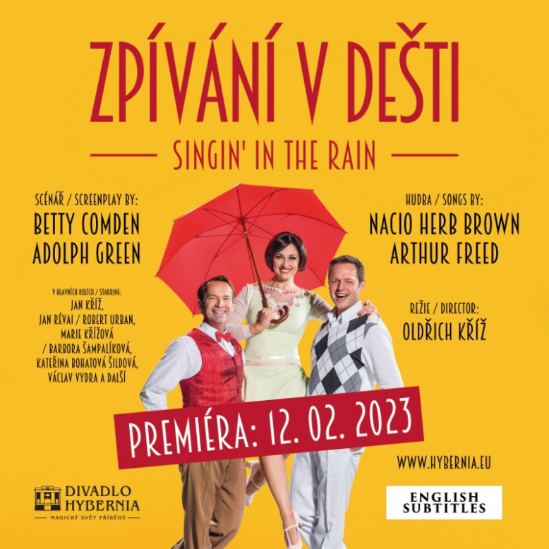 Zpívání v dešti - Premiéra
