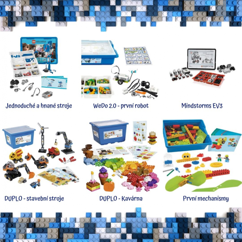 Půjčte si stavebnice Lego Education na doma