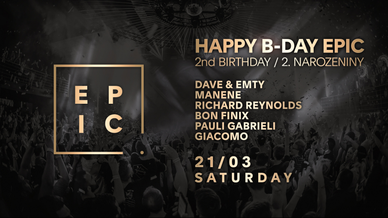 Happy B-Day EPIC! → 2. Narozeniny