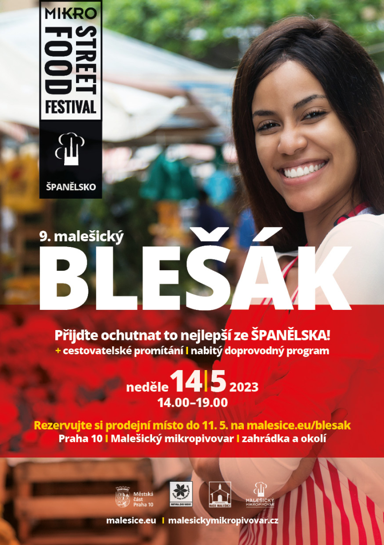 9. Malešický blešák a Street Food Festival