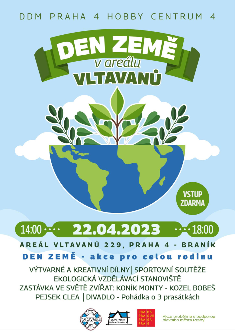 Den Země v areálu Vltavanů