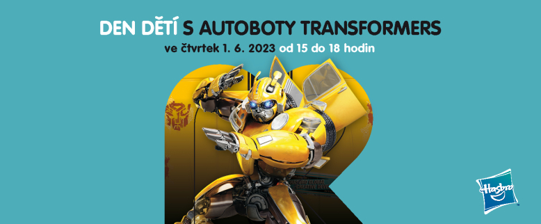 Den dětí s autoboty Transformers