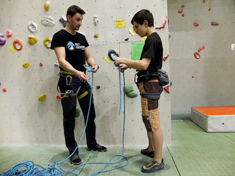 Základní kurz lezení na umělé stěně