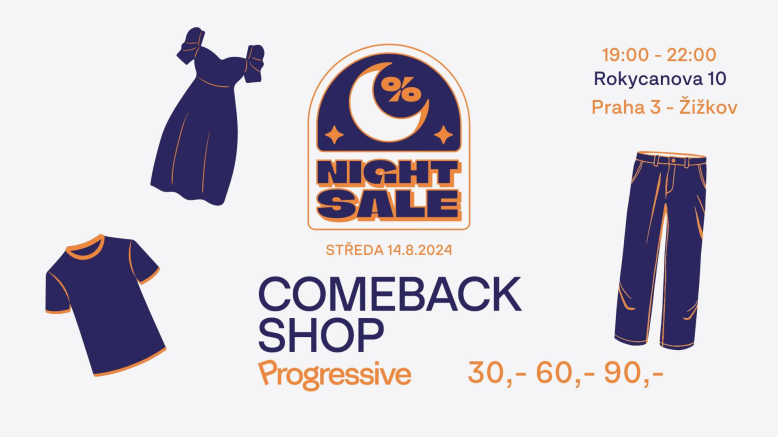 Night sale - Comeback shop Progressive